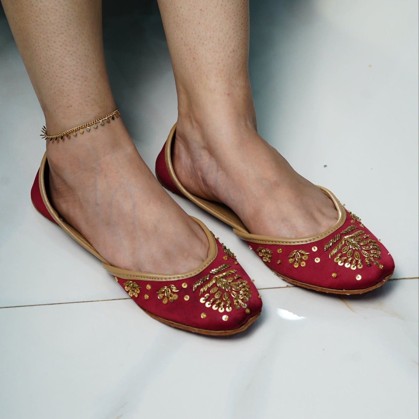 F MOJ MEHROON - Khussa Master