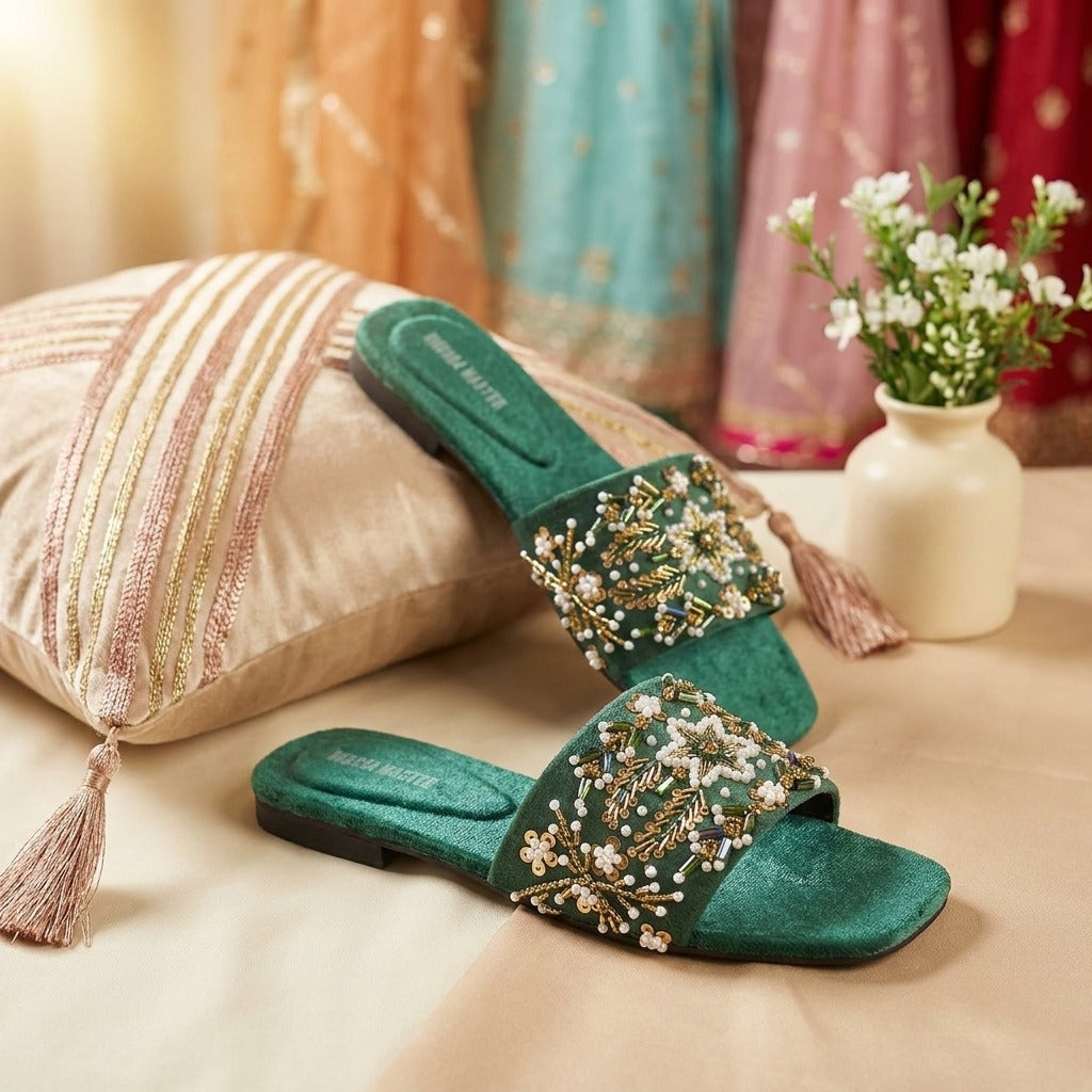 Naqsh-Dark Green
