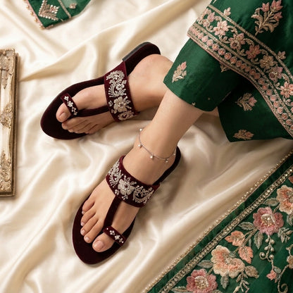 K 108 Maroon & Silver