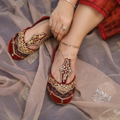 BRIDAL MEHROON - Khussa Master