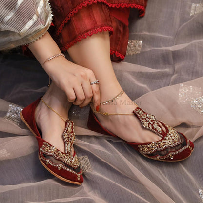 BRIDAL MEHROON - Khussa Master