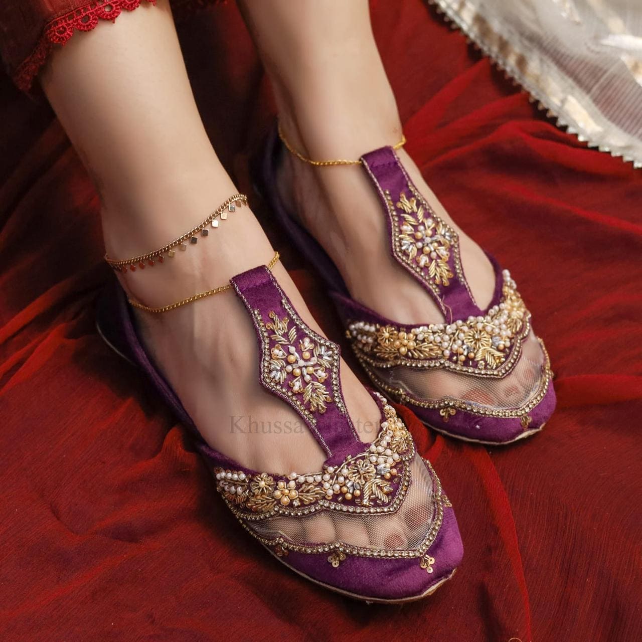 BRIDAL PURPLE - Khussa Master